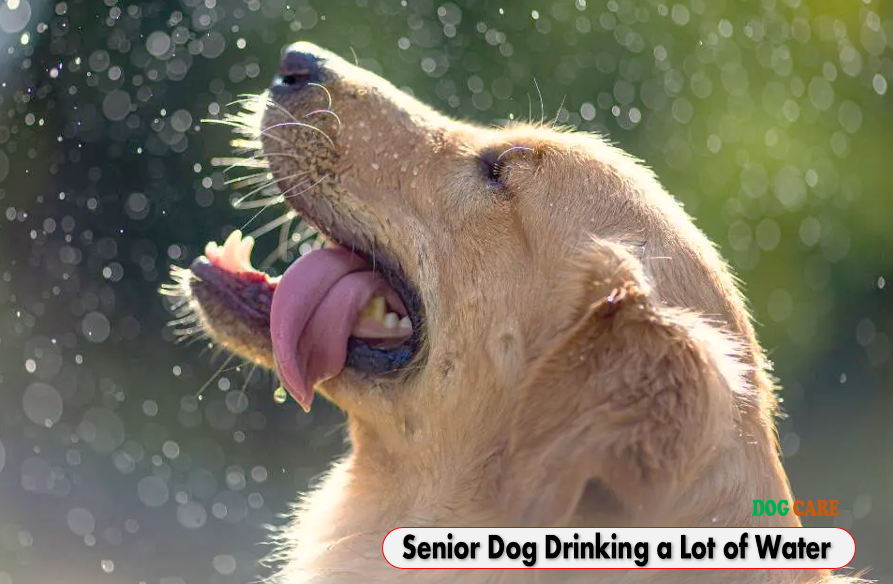 Senior Dog Panting At Night And Drinking Lots Of Water