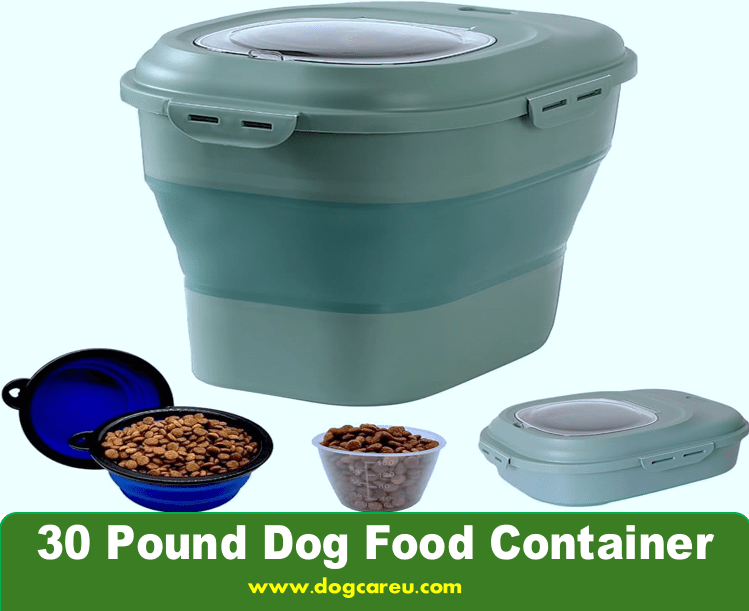 30 Pound Dog Food Container