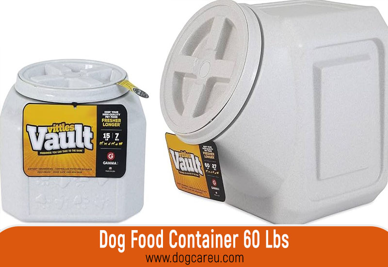 Dog Food Container 60 Lbs
