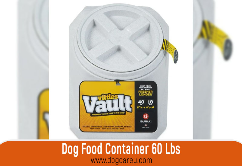 Dog Food Container 60 Lbs